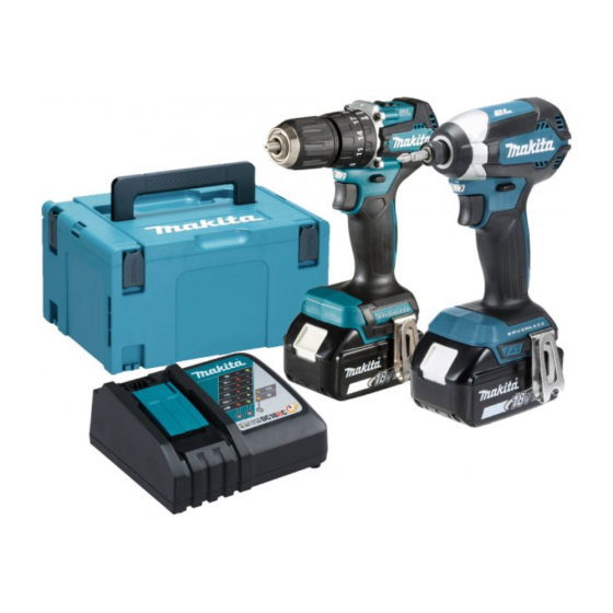 Makita Combi Drill & Impact Driver Kit | Cordless Twin Pack | JH & Co