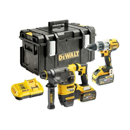 DeWalt DCK229P2T-GB Cordless Twin Kit 18V 2 Piece with 2 x 5.0Ah Batteries